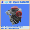 D155AX-5 6D140E mesin turbocharger 6505-65-5020 (Hubungi email: bj-012@stszcm.com)